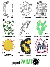 Temporary Tattoo Flash Mystery Packs