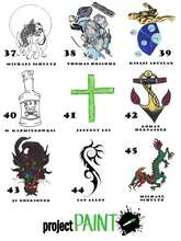 Temporary Tattoo Flash Mystery Packs