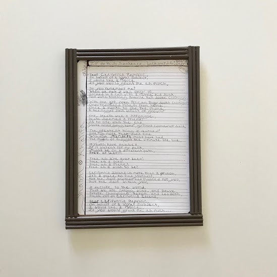 I'll Do this Sentence Backwards