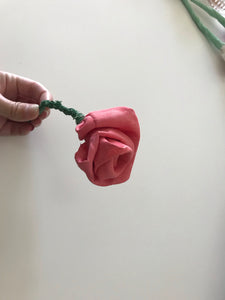Fabric Rose - Pink